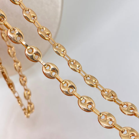 Cadena GC Oro amarillo 18k 11,45 Gr / 6,4 mm / 50 Cm