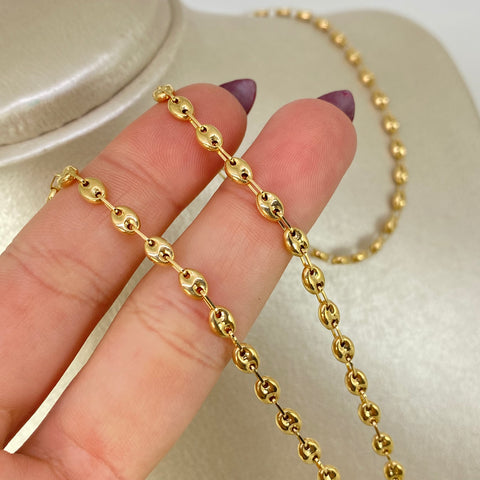 Cadena GC Oro amarillo 18k 8,5 Gr / 4 mm / 65 Cm *
