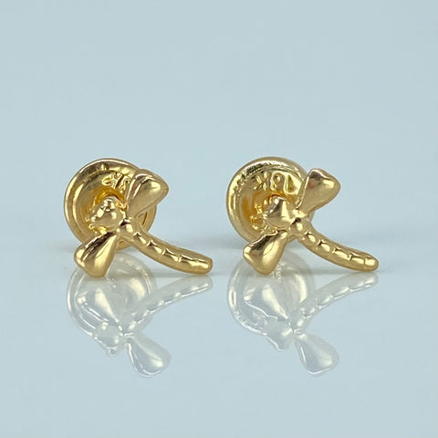 Topos Libelula Oro amarillo 0,56 Gr / 7 mm *