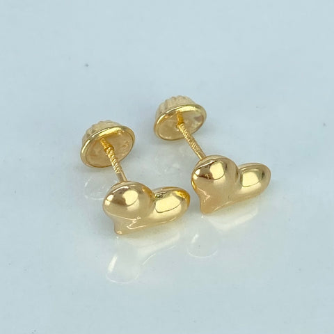Topos Corazon Oro amarillo 0,78 Gr / 10 mm †