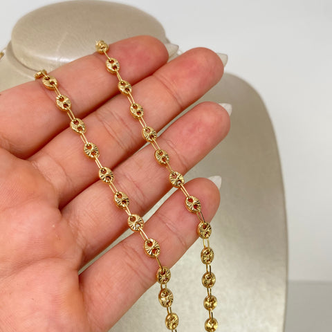 Cadena GC Diamantado 10,22 Gr / 4,2 mm / 60 Cm *