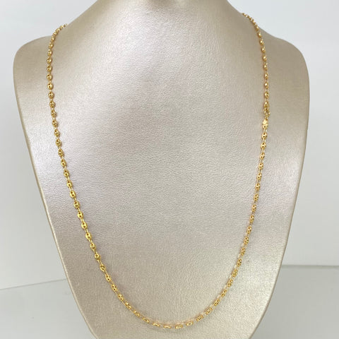 Cadena GC Oro amarillo 18k 6,20 Gr / 3,3 mm / 60 Cm *