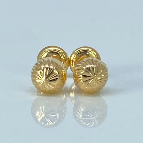 Topos Bolas Diamantadas Oro amarillo 0,8 Gr / 6 mm †