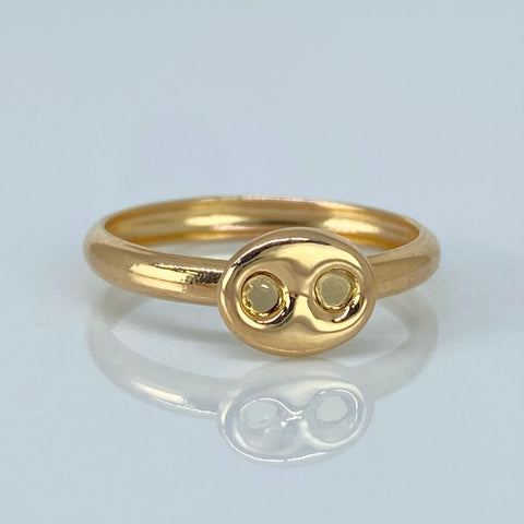 Anillo GC Oro amarillo / Talla 6 1/2 / 0,95 Gr
