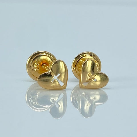 Topos Corazon Cruz Oro amarillo 0,6 Gr / 6 mm *
