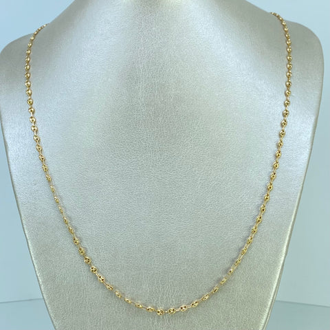 Cadena GC Oro amarillo 18k 5,66 Gr / 3,3 mm / 60 Cm †