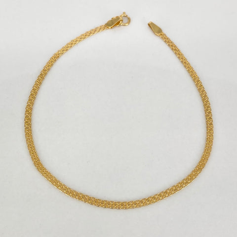 Pulso ● Chino Oro amarillo 18k +1 / 1,42 Gr / 2 mm / 19 Cm