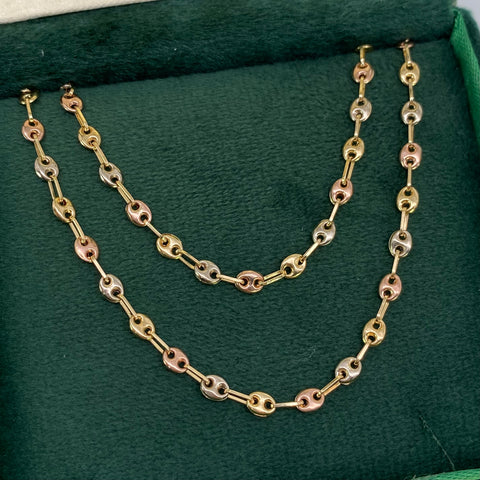 Cadena GC Tres oros 18k 5,80 Gr / 3,2 mm / 60 Cm
