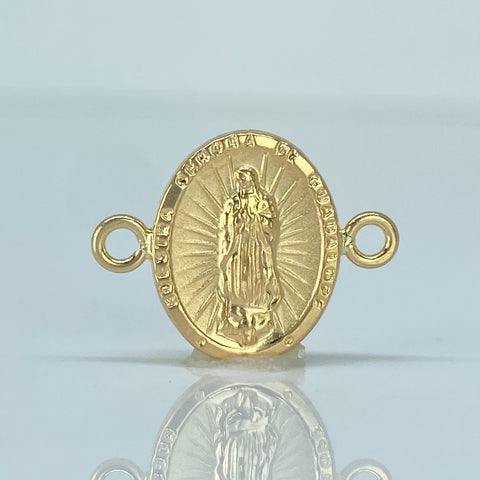Herraje Virgen Guadalupe Oro amarillo 0,65 Gr / 1,7 Cm *