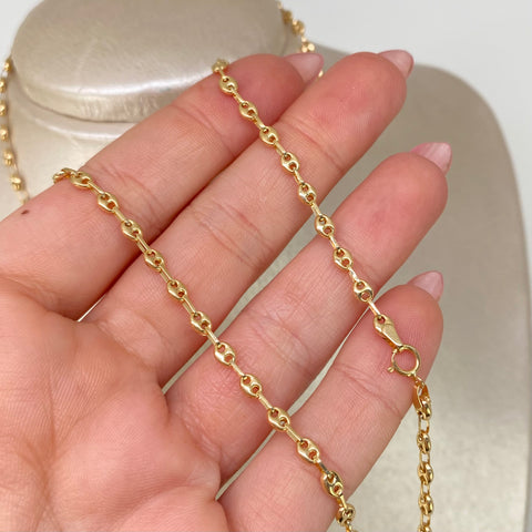 Cadena GC Oro amarillo 18k 5,46 Gr / 3,3 mm / 50 Cm *