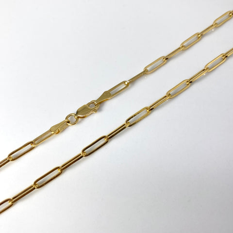 Cadena Italy Cajón Oro amarillo 18k 6,06 Gr / 2,9 mm / 61,5 Cm *