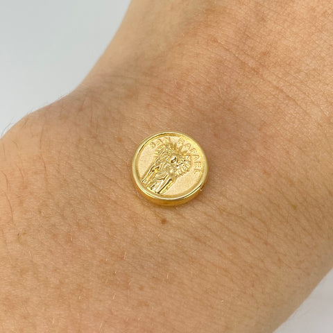 Herraje San Rafael Arcangel Oro amarillo 18k 0,67 Gr / 1,2 Cm *