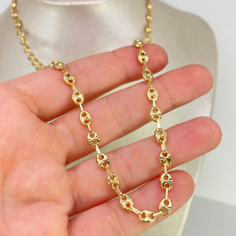 Cadena GC Diamantada Oro amarillo 18k 10,12 Gr / 4,5 mm / 48 Cm