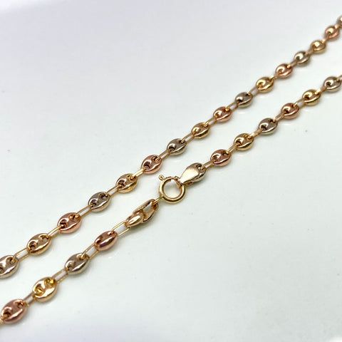 Cadena GC Tres oros 18k 5,96 Gr / 2,9 mm / 60 Cm *