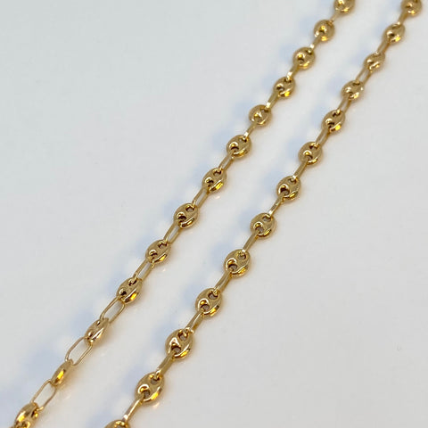 Cadena GC Oro amarillo 18k 5,96 Gr / 3,2 mm / 60 Cm