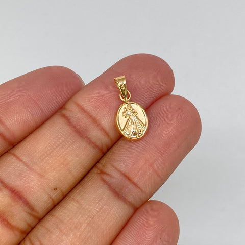 Dije Sagrado Corazon Oro amarillo 0,5 Gr / 1,8 Cm *