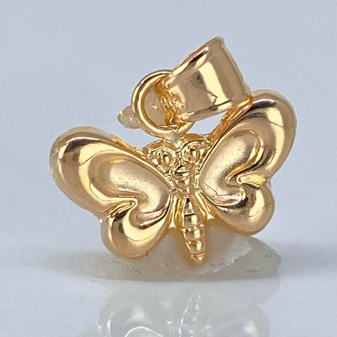 Dije Mariposa Oro amarillo 0,43 Gr / 1,5 Cm