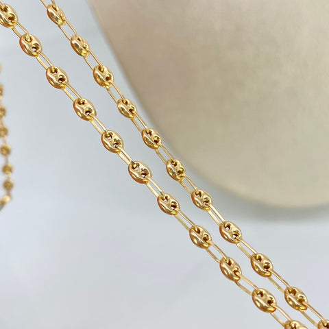 Cadena GC Oro amarillo 18k 5,85 Gr / 3,1 mm / 50 Cm *