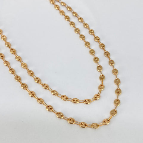 Cadena GC Oro amarillo 4,80 Gr / 3,3 mm / 50 Cm *