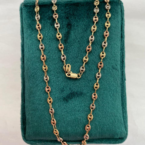 Cadena GC Tres oros 18k 4,92 Gr / 46 Cm