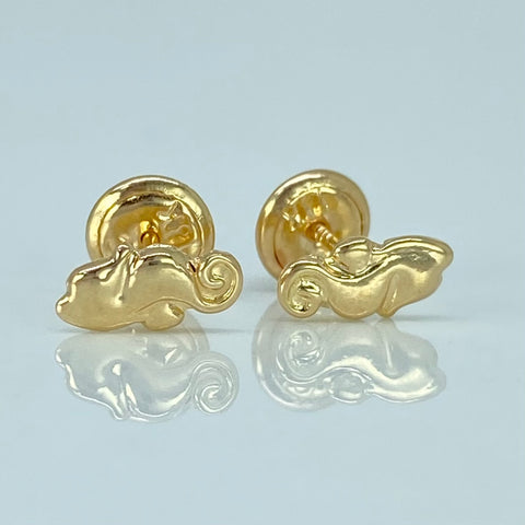 Topos Caballito De Mar Oro amarillo 0,6 Gr / 4 mm
