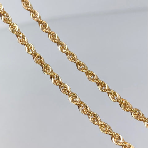 Cadena ● Lazo Oro amarillo 18k +1 / 1,38 Gr / 1,5 mm / 45 Cm *