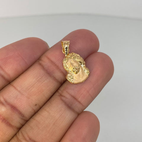 Dije Rostro Jesus Oro amarillo 0,9 Gr / 2,4 Cm *