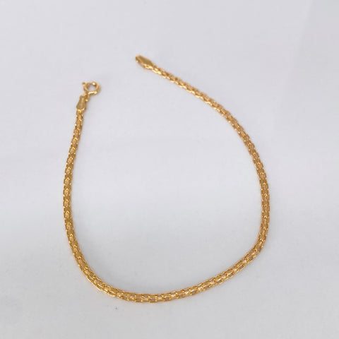 Pulso ● Chino Oro amarillo 18k +1 / 1,3 Gr / 20 mm / 19 Cm *