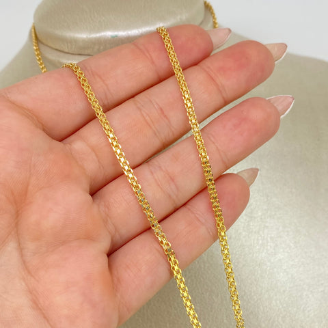 Cadena China Oro amarillo 18k 2,88 Gr / 2,3 mm / 45 Cm †