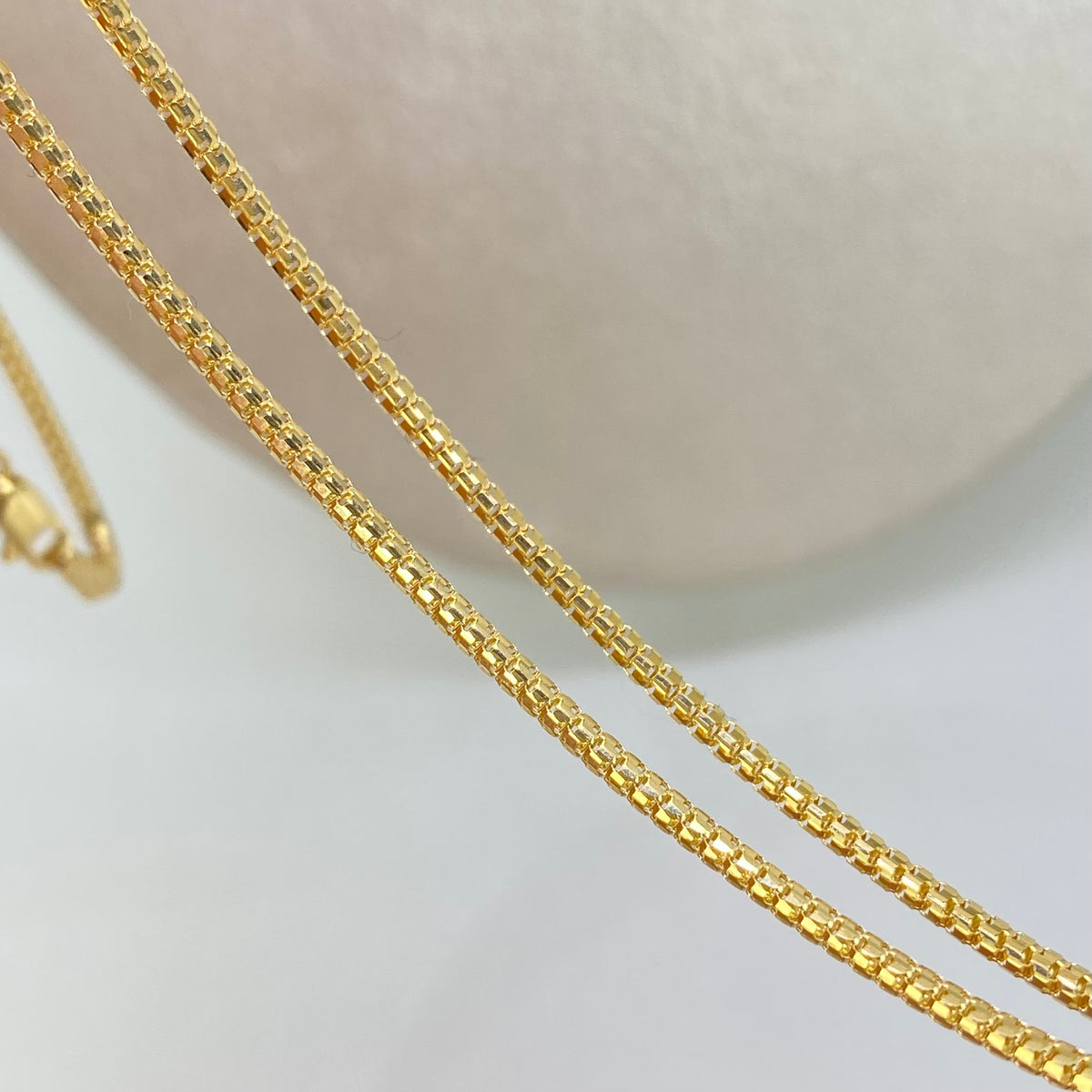Cadena Cola Raton Oro amarillo 18k +3 / 6 Gr / 1,8 mm / 55 Cm † – Tres ...
