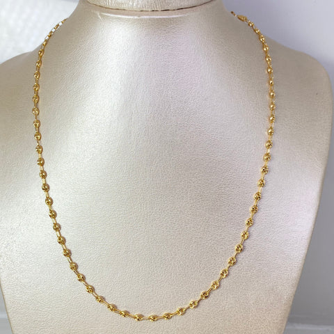 Cadena GC Oro amarillo 18k 5,10 Gr / 3 mm / 50 Cm