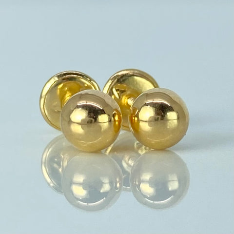 Topos Bolas Lisas Oro amarillo 0,52 Gr / 5 mm †