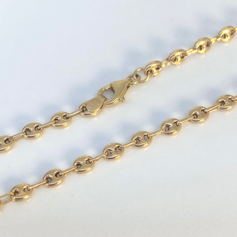 Cadena GC Oro amarillo 18k 6,45 Gr / 3 mm / 61 Cm *