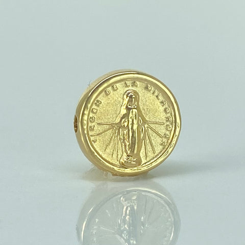 Herraje Virgen Milagrosa Oro amarillo 18k 0,63 Gr / 1,3 Cm *