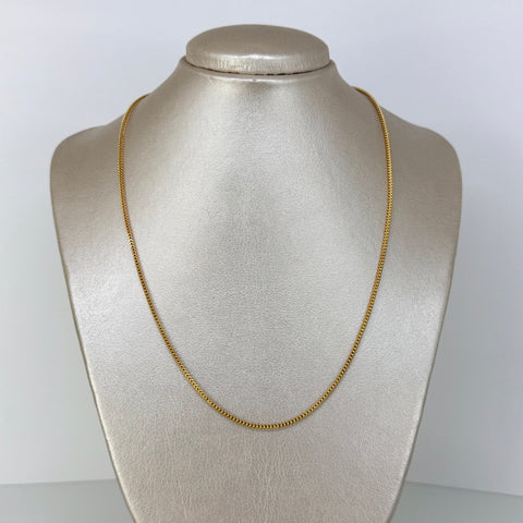 Cadena ● Franco Oro amarillo 18k +2 / 5,55 Gr / 2 mm / 50 Cm