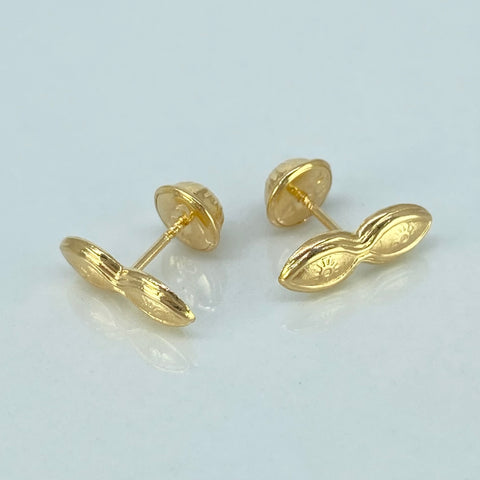 Topos Ojos Santa Lucia Oro amarillo 18k 0,7 Gr / 10 mm