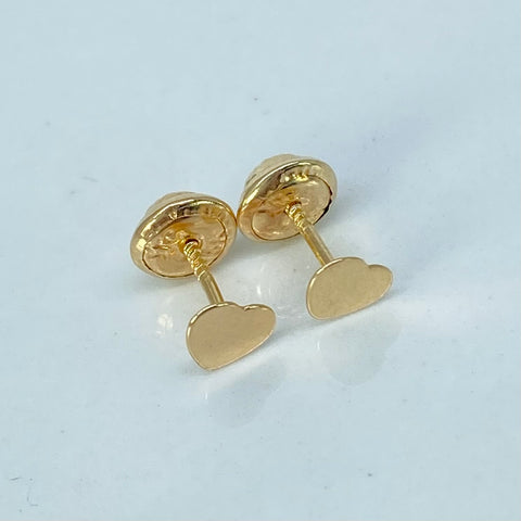 Topos Corazon Oro amarillo 0,55 Gr / 5 mm *