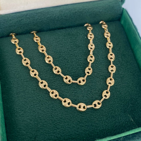 Cadena GC Oro amarillo 18k 6,12 Gr / 3,3 mm / 45 Cm *