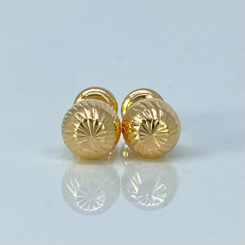 Topos Bolas Diamantadas Oro amarillo 0,91 Gr / 6,7 mm †