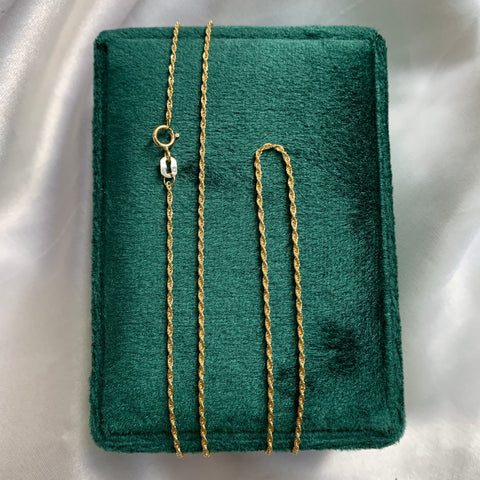 Cadena Italy Mini Lazo Oro amarillo 18k +1 / 0,86 Gr / 45 Cm *