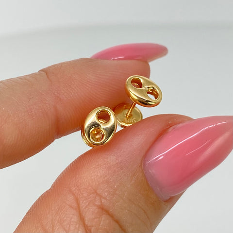 Topos GC Liso Oro amarillo 18k 0,6 Gr / 7 mm †