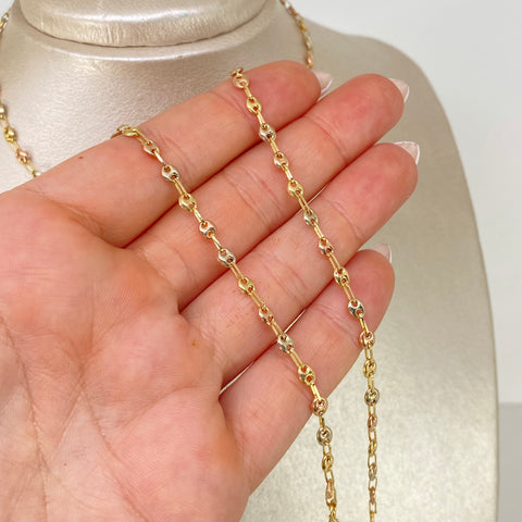 Cadena GC Tres oros 18k 5,96 Gr / 3,3 mm / 60 Cm