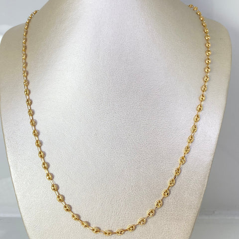 Cadena GC Diamantada Oro amarillo 18k 8,07 Gr / 3,9 mm / 61,5 Cm *