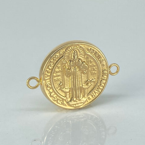 Herraje San Benito Oro amarillo 18k 1,6 Gr / 2,5 Cm *