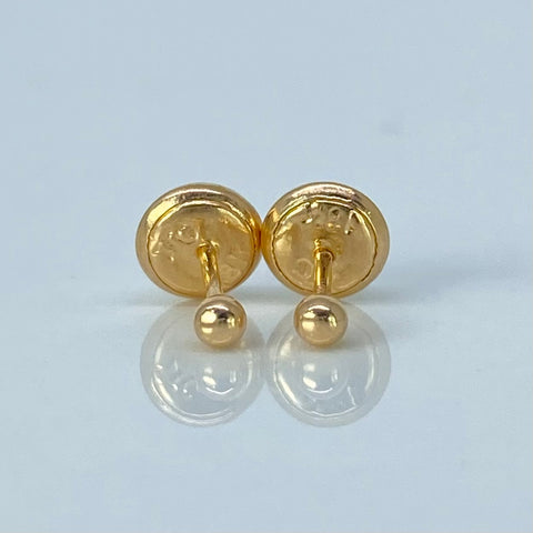 Topos Bolas Lisas Oro amarillo 0,43 Gr / 2 mm *