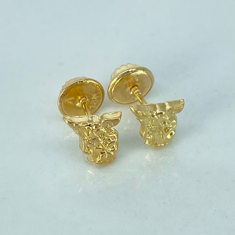 Topos San Miguel Arcangel Silueta Oro amarillo 0,6 Gr / 6,3 mm †