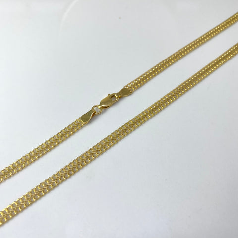 Cadena Italy Sedusa Oro amarillo 18k 5,64 Gr / 4 mm / 50 Cm †