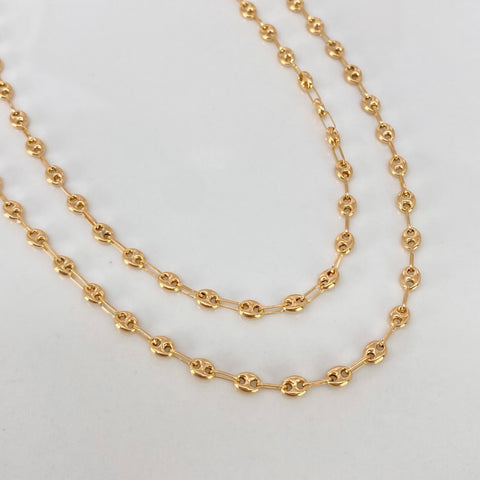 Cadena GC Oro amarillo 5,80 Gr / 3,3 mm / 60 Cm *