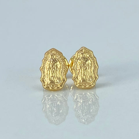 Topos Virgen Guadalupe Silueta Oro amarillo 0,6 Gr / 5,1 mm *