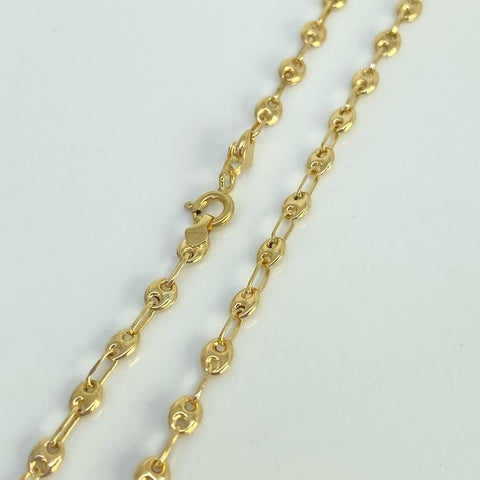 Cadena GC Oro amarillo 18k 4,30 Gr / 3,3 mm / 46 Cm *
